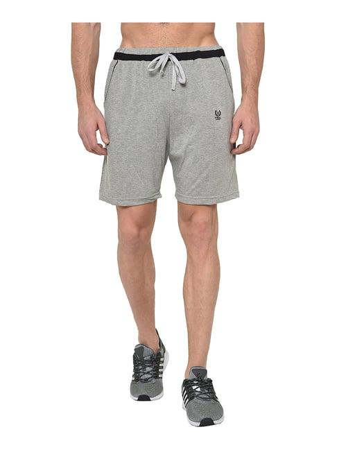 vimal jonney grey regular fit shorts