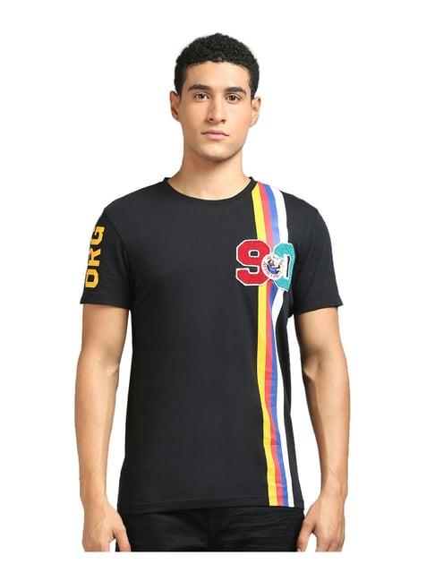 jack & jones black striped t-shirt