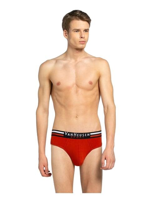 van heusen orange  briefs