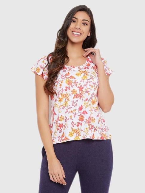 clovia assorted floral print t shirt