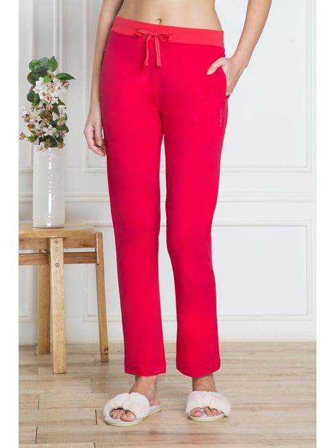 van heusen pink solid pyjamas