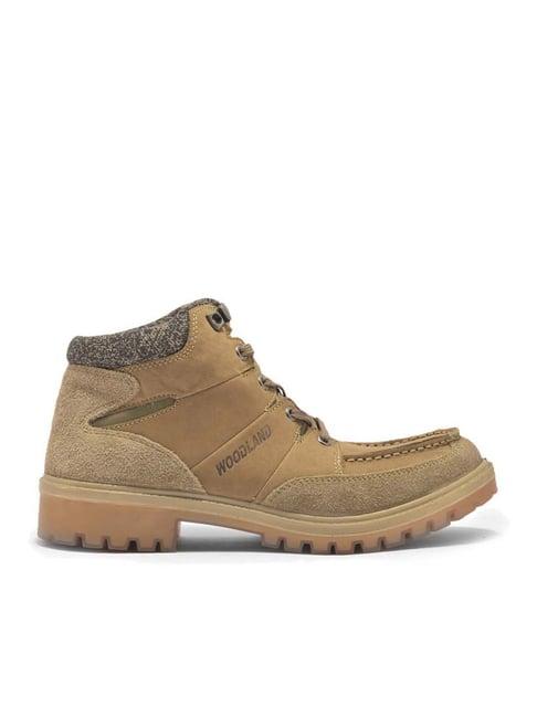 woodland men's dubai khaki casual boots