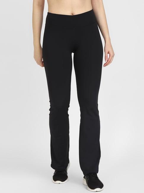 reebok black wor pp bootcut track pants