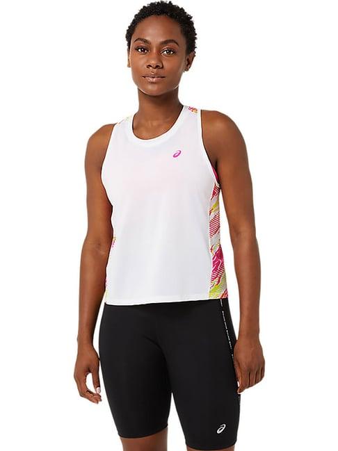 asics light pink regular fit t-shirt