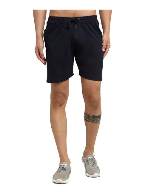 vimal jonney navy regular fit shorts