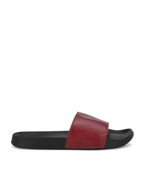 off limits men's classic iii maroon slides