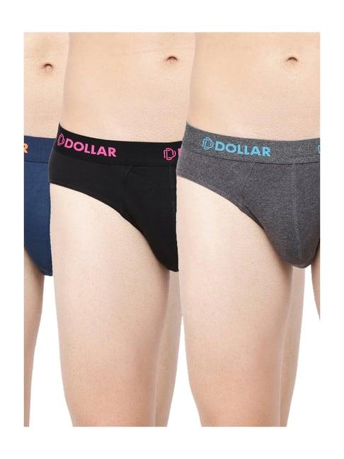 dollar bigboss multicolor solid regular fit (pack of 3)