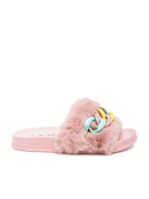 london rag women's pink casual slides