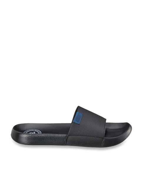 duke men's black slides