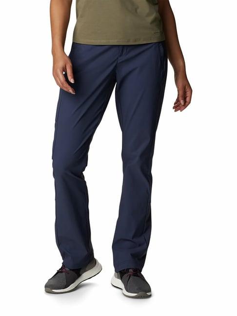 columbia blue regular fit elasticated firewood core pants