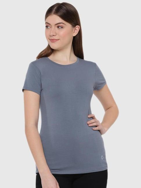 dollar missy grey regular fit t shirt