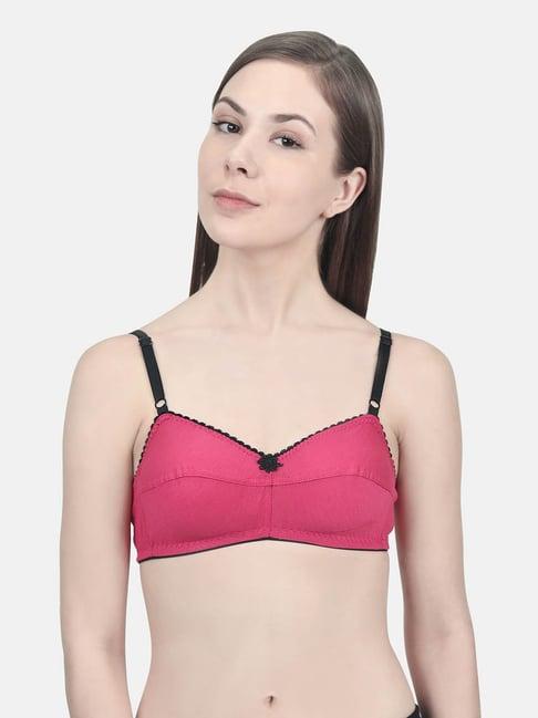 innocence fuchsia non wired non padded t-shirt bra