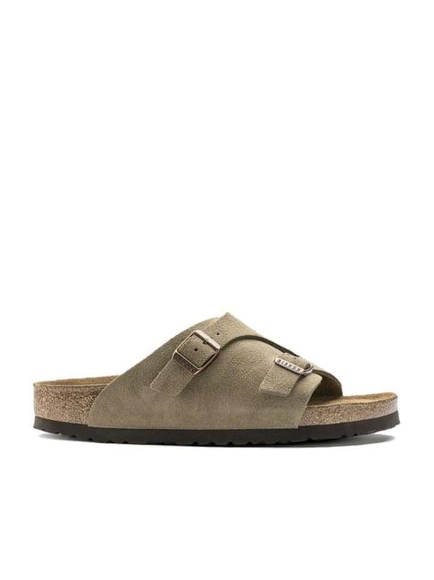 birkenstock men's zurich taupe regular width casual sandals