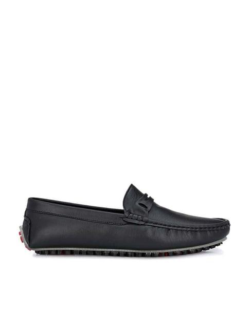 alberto torresi men's black casual loafers