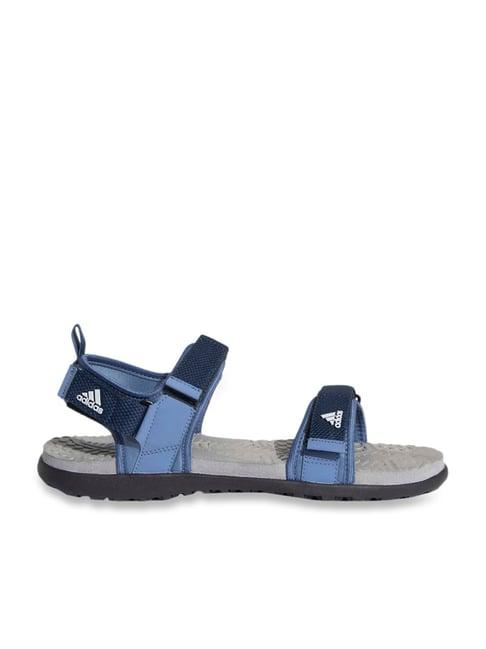 adidas men's adipu 2019 blue floater sandals