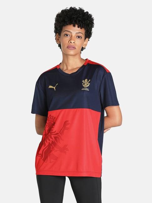 puma x royal challengers bangalore fan women's jersey 2022