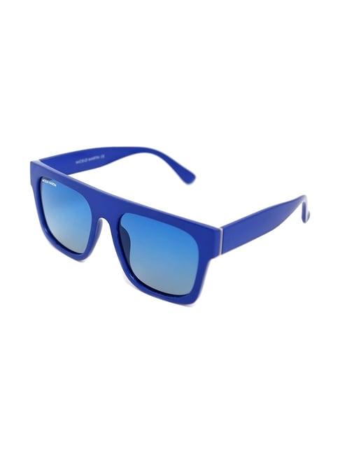 micelo martin blue polarized wayfarer sunglasses for men