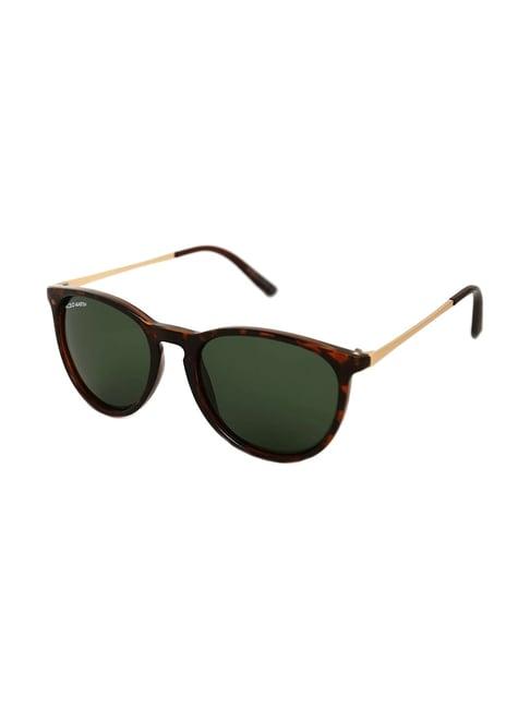 micelo martin green polarized round unisex sunglasses