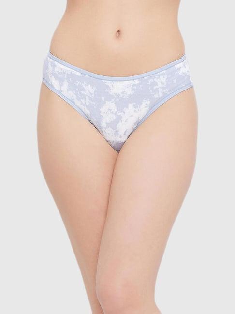 clovia light blue tie dye panty