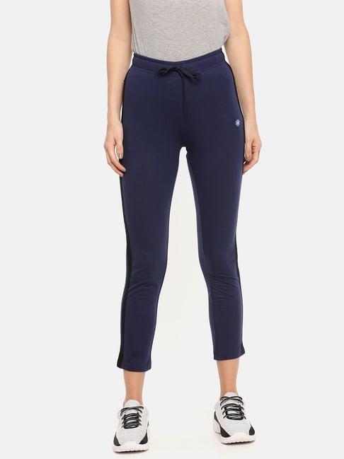 dollar missy navy regular fit trackpants