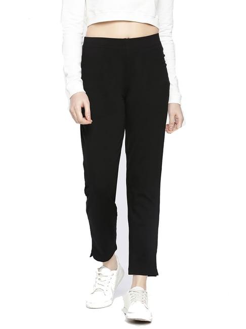 dollar missy black regular fit cigarette trousers