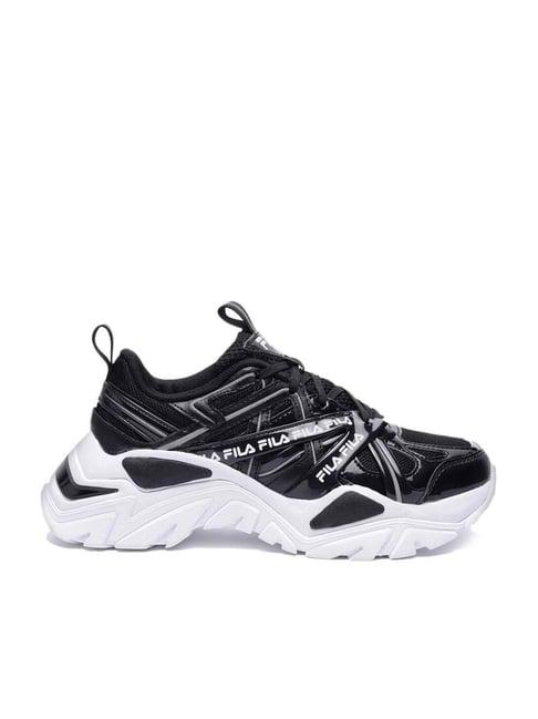 fila women's electrove 2 black sneakers