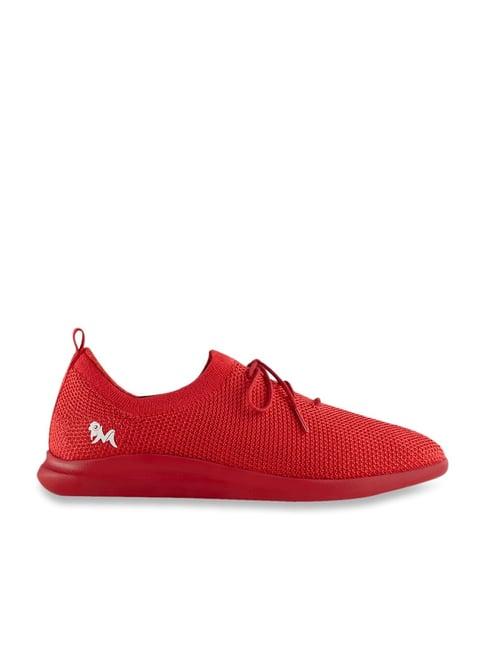 neemans men's re live fiery red casual sneakers