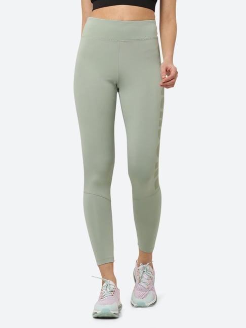 fitleasure green high rise tights