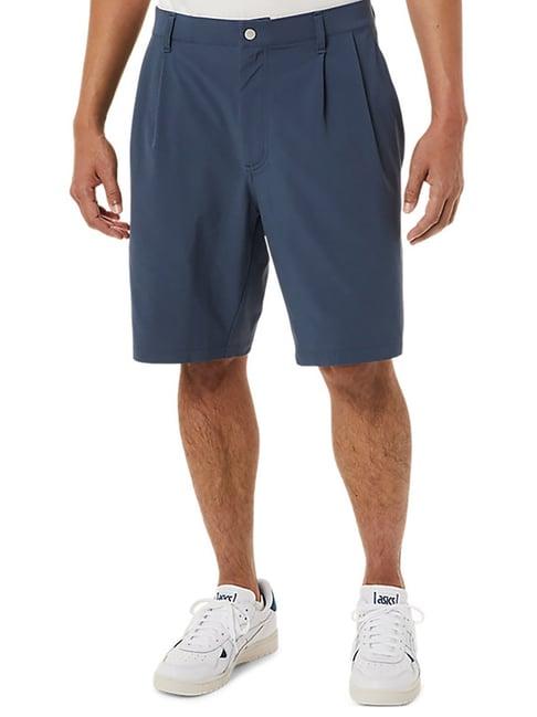 asics slate grey mid rise bermuda shorts