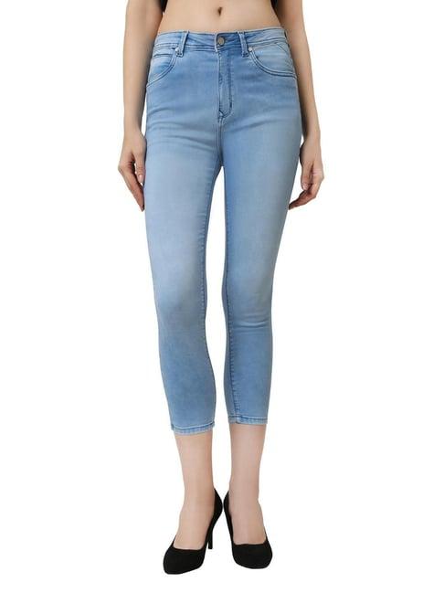 recap light blue skinny fit jeans