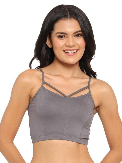 n-gal grey padded bralette