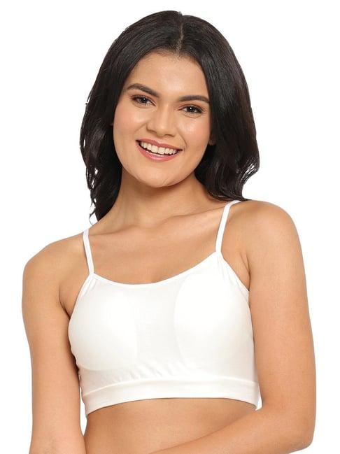 n-gal white padded bralette