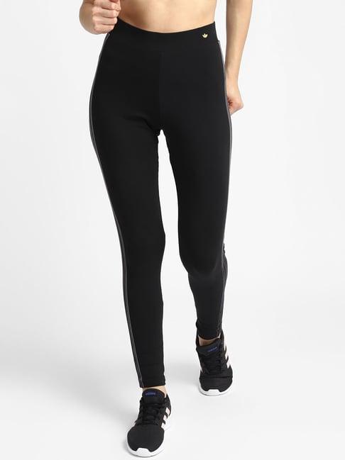 adidas originals black cotton tights