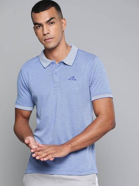 alcis light blue short sleeves polo t-shirt