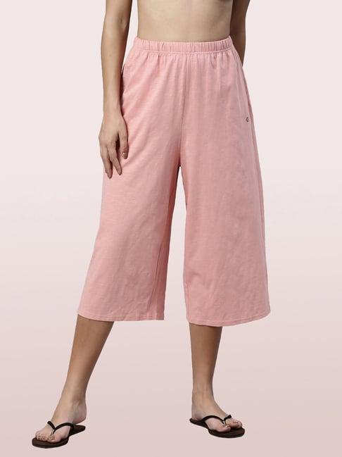 enamor pink lounge pants