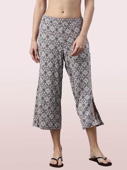 enamor mauvelous printed lounge pants