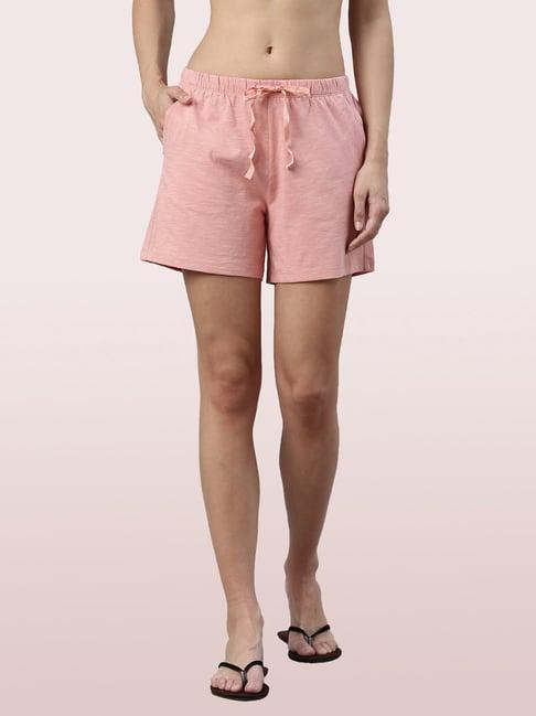 enamor pink shorts