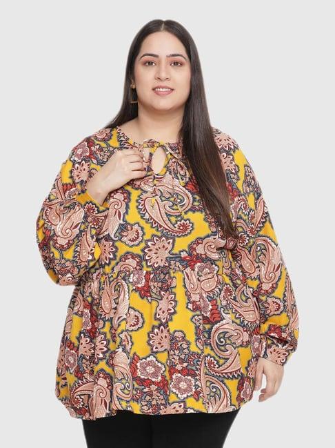 oxolloxo multicolor floral print top