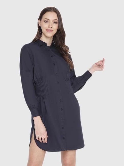 oxolloxo navy straight fit dress