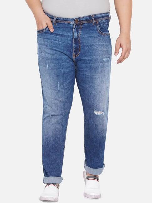 john pride medium blue plus size jeans