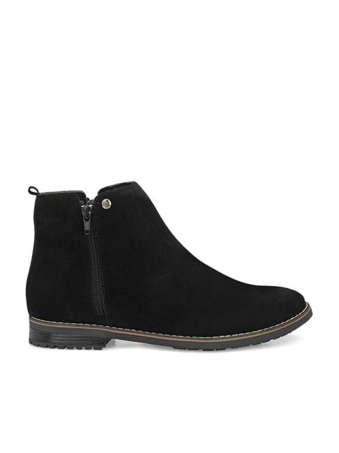 el paso men's jet black casual boots