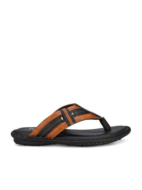 el paso men's black thong sandals