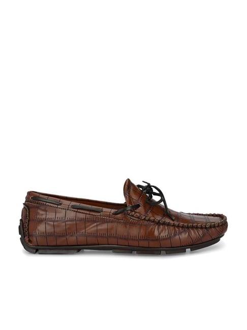 el paso men's brown boat shoes