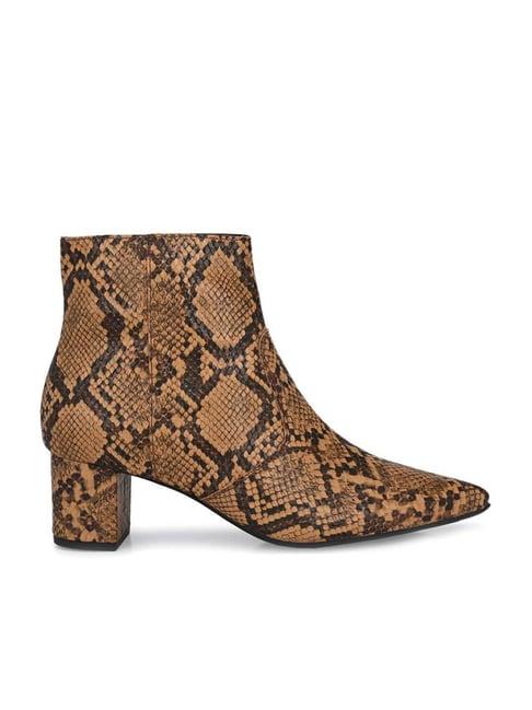 el paso women's brown casual booties