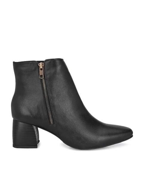 el paso women's black casual booties