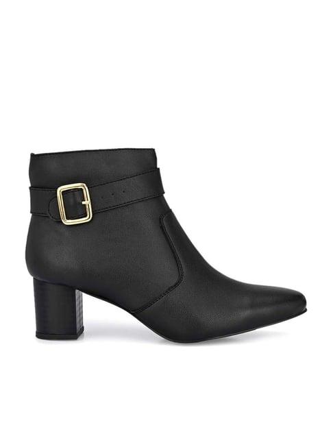 el paso women's black casual booties