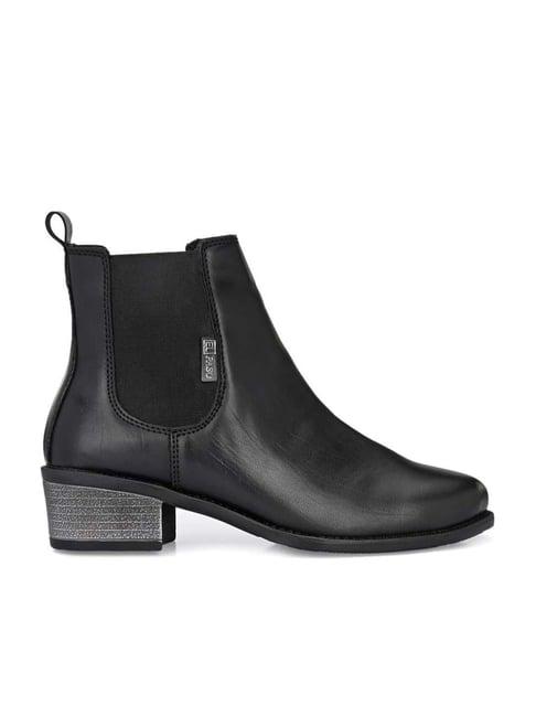 el paso women's black chelsea boots