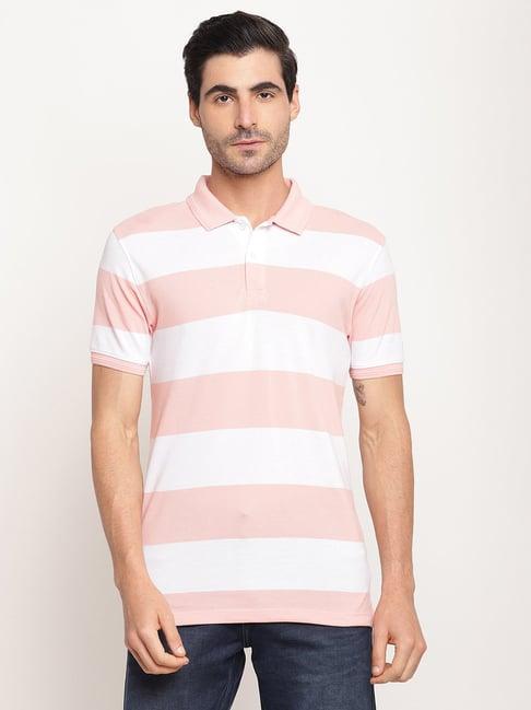 octave pink polo t-shirt