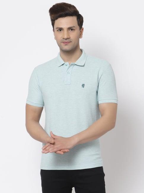 red tape light blue cotton polo t-shirt