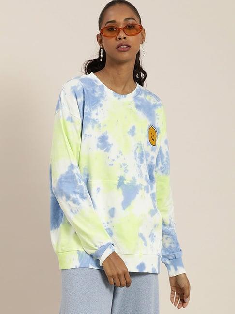 dillinger multicolor tie - dye sweatshirt